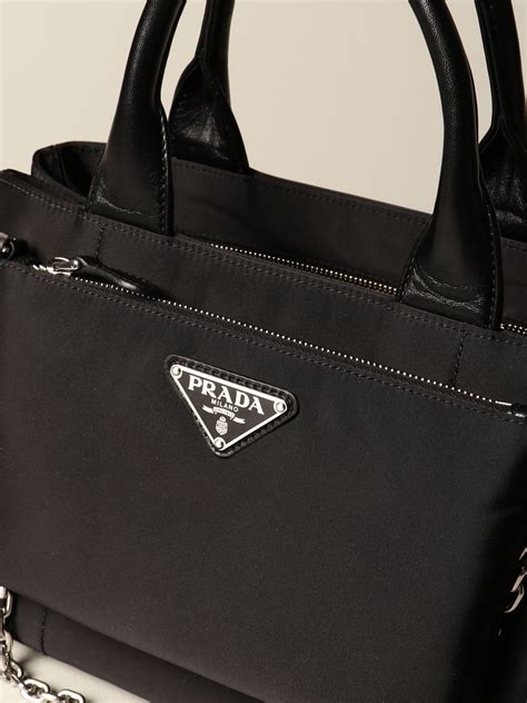 prada borsa spalla nylon|borse prada donna online.